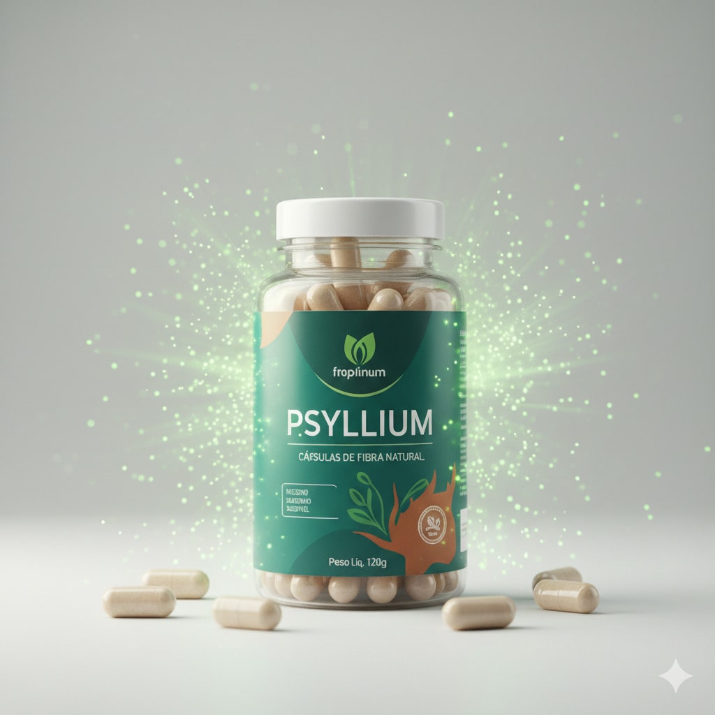 Kit com Psyllium em Cápsulas